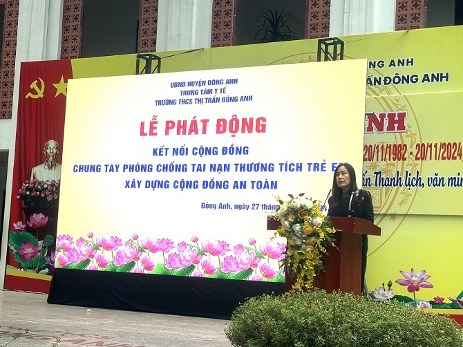 Đông Anh: Kết nối cộng đồng chung tay phòng chống tai nạn thương tích trẻ em