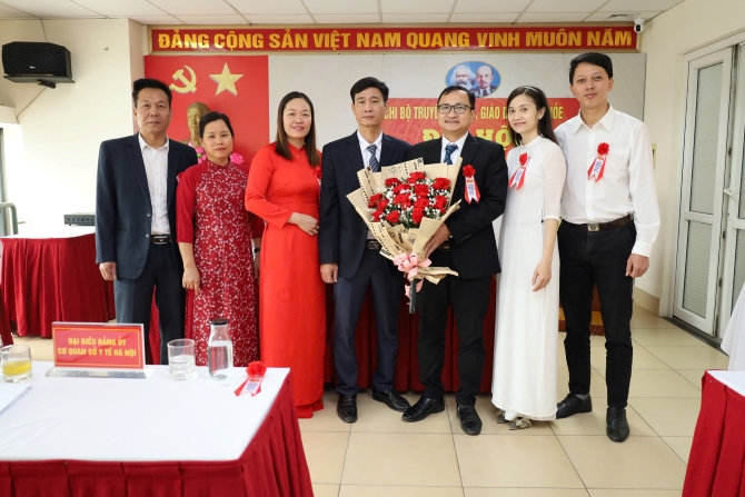 Đại hội các Chi bộ trực thuộc Đảng bộ bộ phận Trung tâm Kiểm soát bệnh tật thành phố Hà Nội, nhiệm kỳ 2025 – 2027