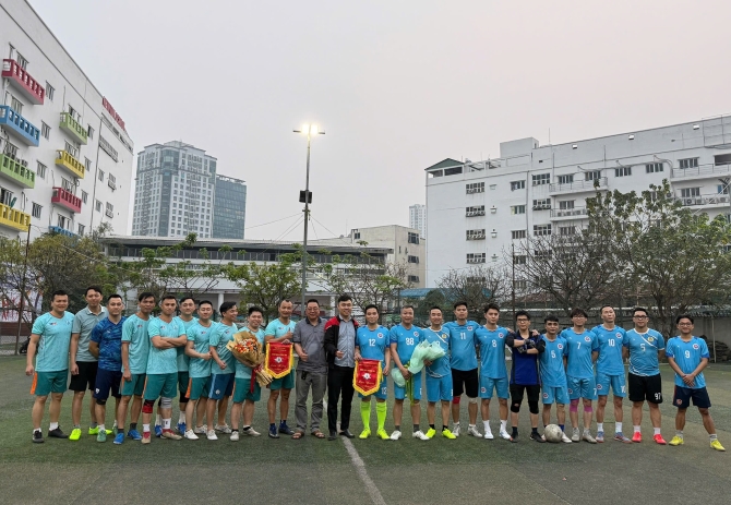 Giao lưu bóng đá chào mừng 94 năm Ngày thành lập Đoàn TNCS Hồ Chí Minh