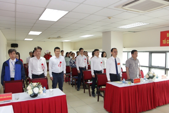 Hoàn thành Đại hội các Chi bộ trực thuộc Đảng bộ Trung tâm Kiểm soát bệnh tật thành phố Hà Nội, nhiệm kỳ 2025-2027