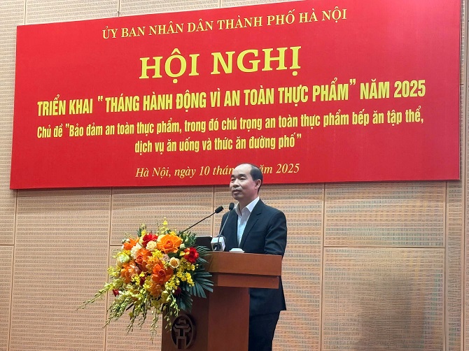 Hà Nội triển khai Tháng hành động vì an toàn thực phẩm năm 2025