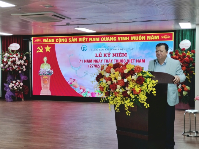 CDC Hà Nội kỷ niệm 71 năm Ngày Thầy thuốc Việt Nam (27/2/1955 - 27/2/2026)