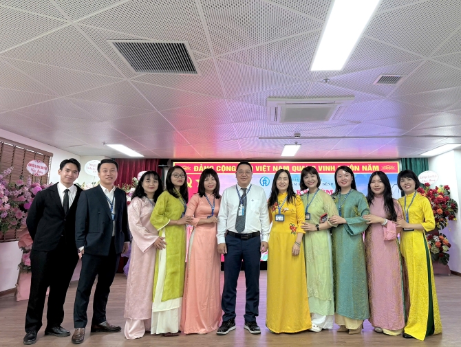 CDC Hà Nội hưởng ứng tham gia “Tuần lễ Áo dài 2026”