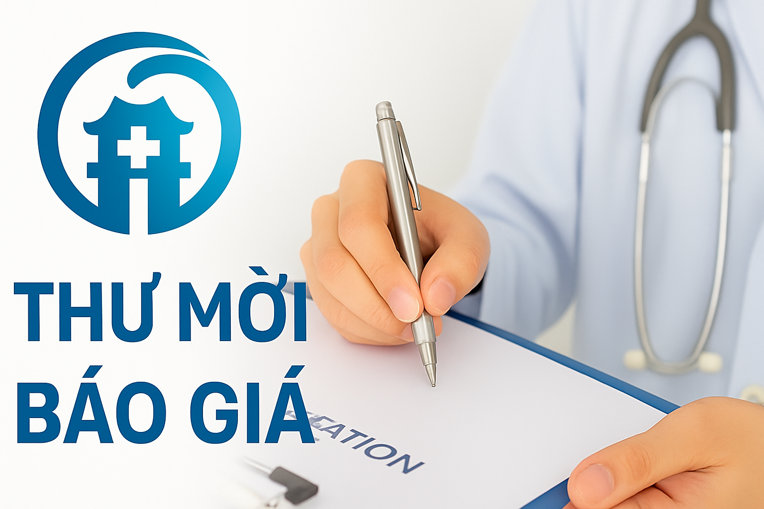 Thư mời báo giá mời các đơn vị có đủ khả năng cung cấp vật tư tiêu hao, nước tẩy rửa, công cụ, dùng cụ vệ sinh cho Trung tâm