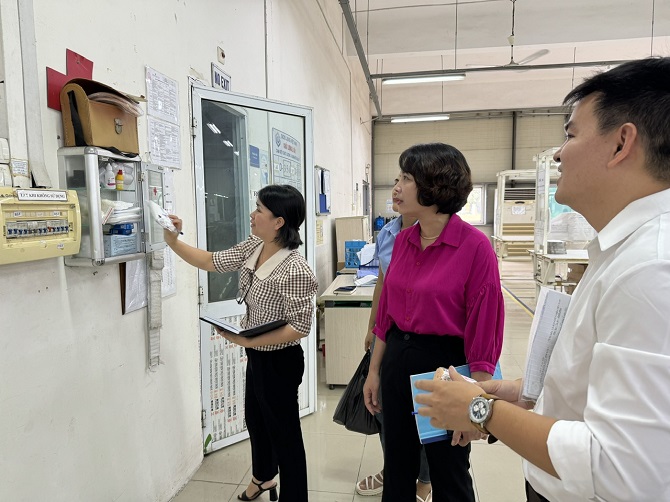 CDC Hà Nội nâng cao nhận thức cộng đồng về an toàn lao động trong Tháng hành động và Tháng Công nhân 2026