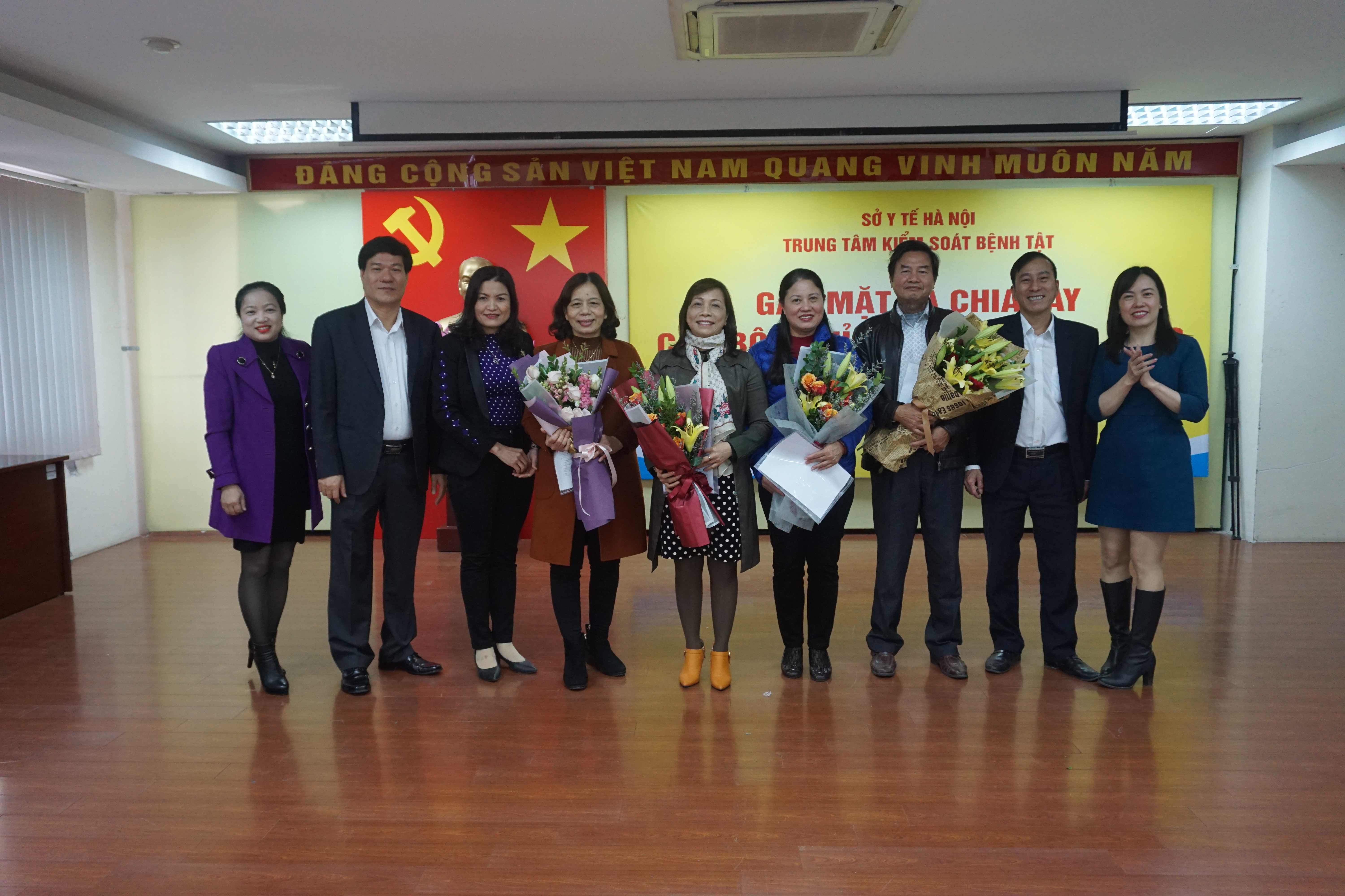 Gặp mặt chia tay cán bộ nghỉ chế độ hưu trí đợt 2 năm 2018