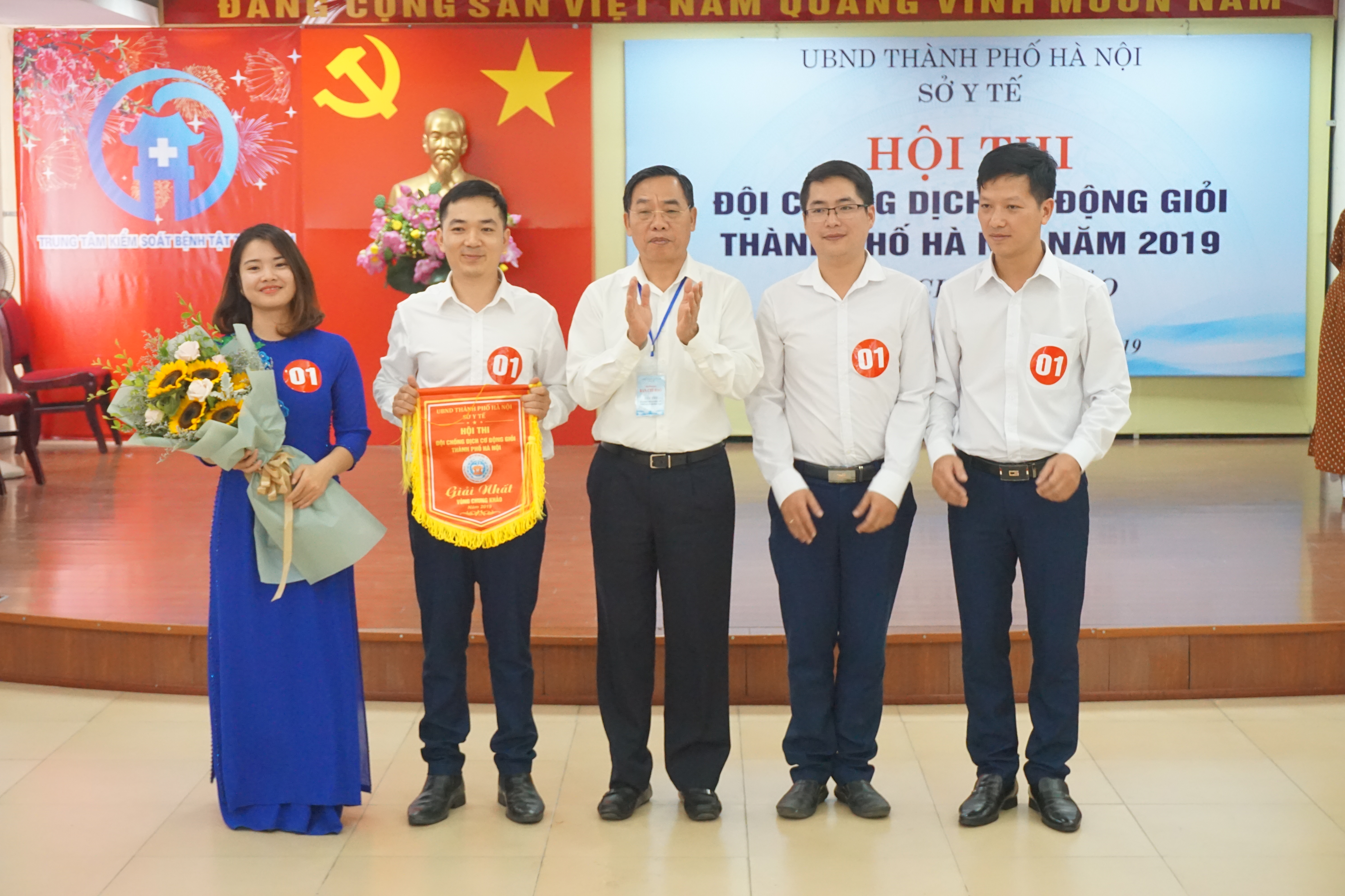Chung khảo Hội thi Đội chống dịch cơ động giỏi thành phố năm 2019