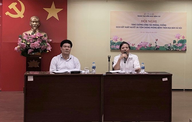 Hà Nội tăng cường công tác phòng chống dịch sốt xuất huyết và tiêm chủng phòng bệnh 