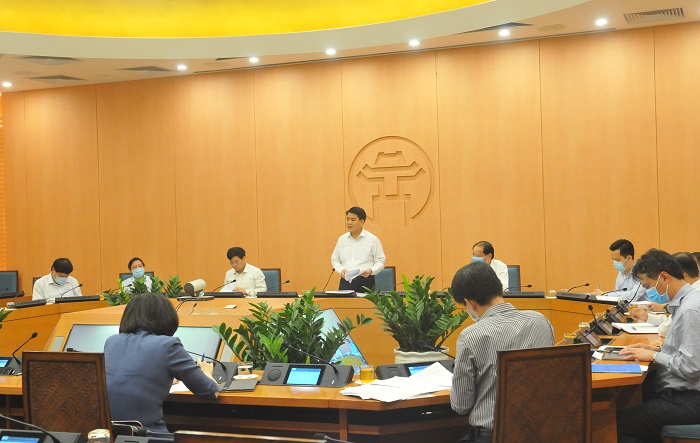 Hà Nội tiếp tục triển khai nhiều biện pháp quyết liệt nhằm ngăn chặn dịch Covid-19